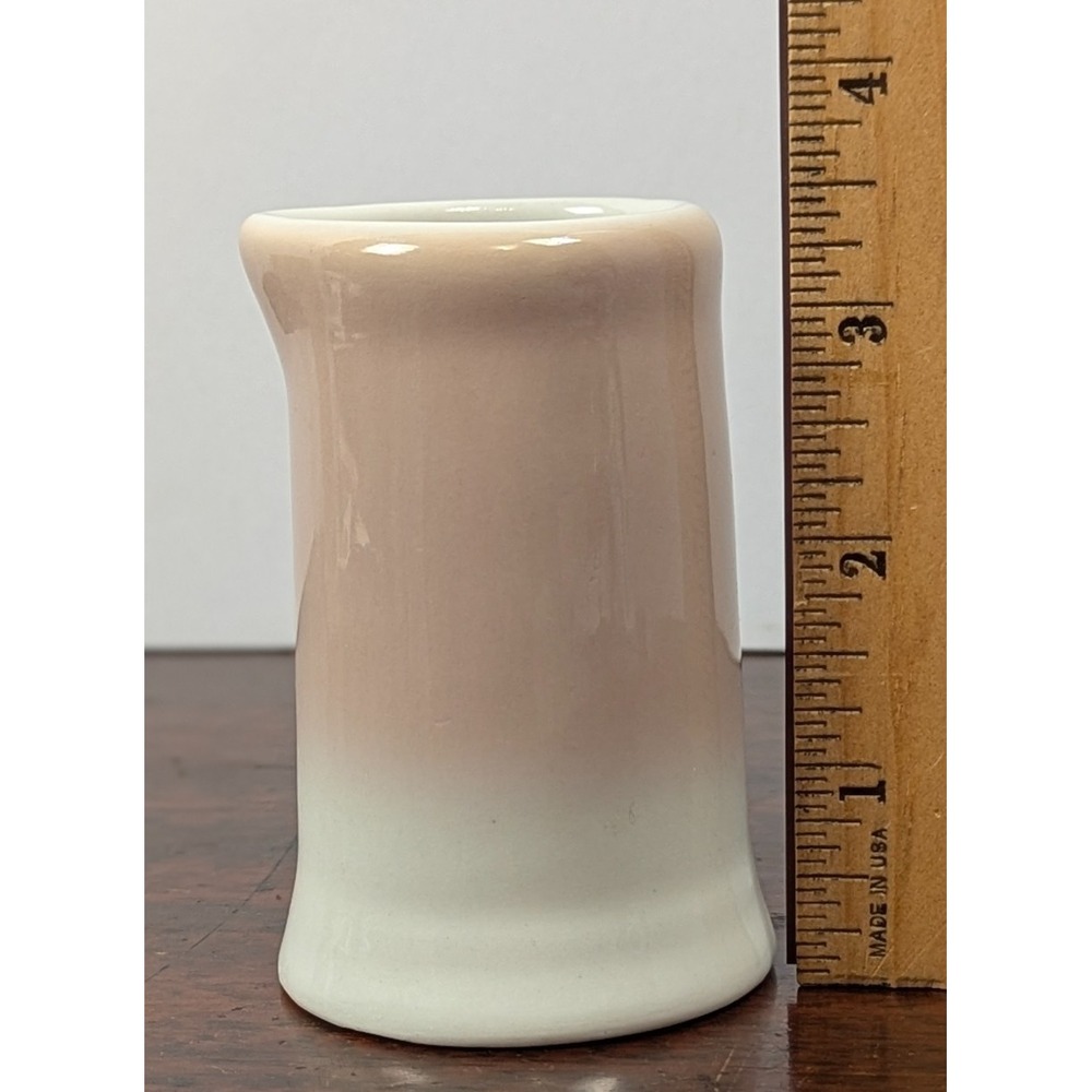 Caribe Puerto Rico Pottery Creamer Pitcher Beige Stoneware Mid Century 3.5" - Picture 3 of 7